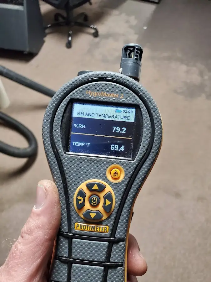 Moisture meter humidity assessment for Fire & Smoke Damage Restoration in Cape St. Claire